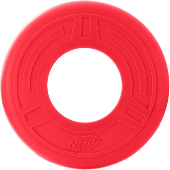 Nerf Dog Atomic Flyer, 10-inch, Red Nerf Dog Atomic Flyer, 10-inch, Red