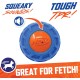 Nerf Dog Exo Squeaky Dog Toy TPR 11.5" Blue/Orange Nerf Dog Exo Squeaky Dog Toy TPR 11.5" Blue/Orange