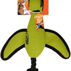 Nerf Dog Large Nylon Duck, Interactive Design, Green Nerf Dog Large Nylon Duck, Interactive Design, Green