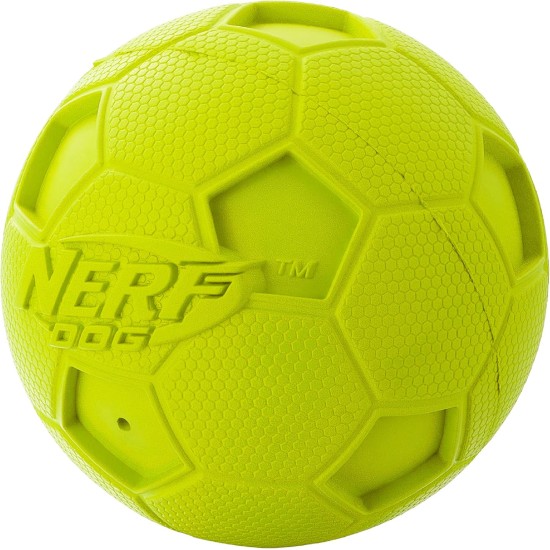Nerf Dog Soccer Squeak Ball Toy, Large Nerf Dog Soccer Squeak Ball Toy, Large