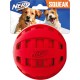 Nerf Dog Squeak Ball Check, red Nerf Dog Squeak Ball Check, red