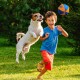 Nerf Dog Trackshot Ball Dog Toy with Interactive Squeaker and Crunch, Lightweight, Durable and Water Resistant, 4.5 Inch for Medium/Large Breeds, Single Unit, Blue/Orange Nerf Dog Trackshot Ball Dog Toy with Interactive Squeaker and Crunch, Lightweight, Durable and Water Resistant, 4.5 Inch for Medium/Large Breeds, Single Unit, Blue/Orange