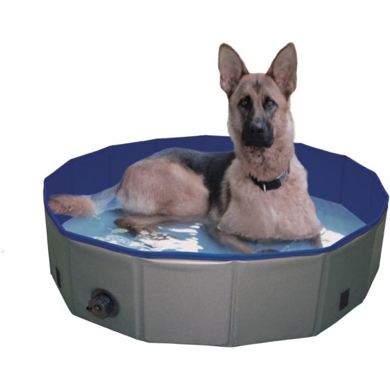 Nobby 62291 Dog Pool Cover Grey / Blue S Diameter 80 x 20 cm Nobby 62291 Dog Pool Cover Grey / Blue S Diameter 80 x 20 cm