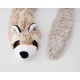 Nobby Flat Raccoon Plush Animal, 91 cm