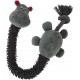 Nobby Plush Hippo with Rope Inside 24" (1) Nobby Plush Hippo with Rope Inside 24" (1)