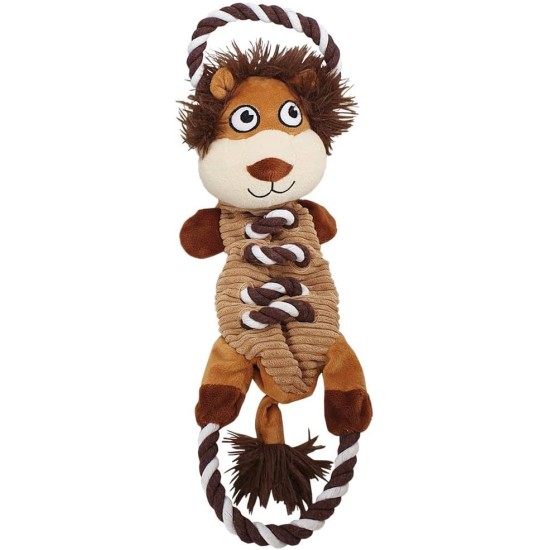 Nobby Plush Lion with Rope 47 cm 1 Piece Nobby Plush Lion with Rope 47 cm 1 Piece