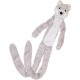 Nobby Plush Wolf Long with Rope Inside, 105 cm, Pack of 1 Nobby Plush Wolf Long with Rope Inside, 105 cm, Pack of 1
