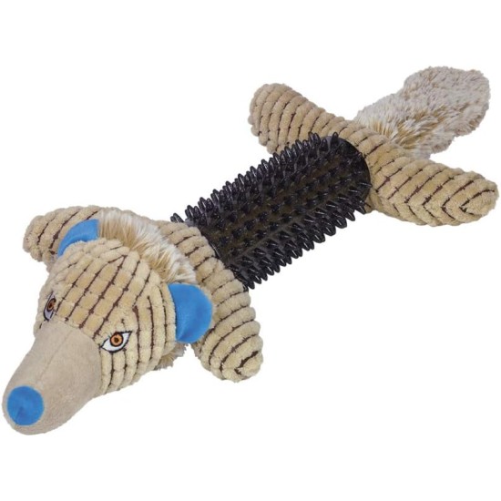 Nobby Plush Wolf with TPR 57 cm 1 Piece Nobby Plush Wolf with TPR 57 cm 1 Piece