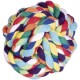Nobby Rope Toy, Ball, Colourful Diameter 10.0 cm, 280 g, Pack of 1 Nobby Rope Toy, Ball, Colourful Diameter 10.0 cm, 280 g, Pack of 1