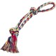Nobby Rope Toy Double Play Rope Colourful 55 cm 320 g 2 Knots 1 Piece Nobby Rope Toy Double Play Rope Colourful 55 cm 320 g 2 Knots 1 Piece