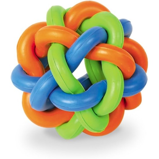 Nobby Rubber Knotted Ball, 9.5 cm Nobby Rubber Knotted Ball, 9.5 cm