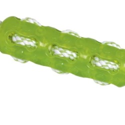 Nobby TPR Bone with Rope, 34 cm, Green Nobby TPR Bone with Rope, 34 cm, Green