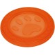 Nobby TPR Fly-Disc Paw, Diameter 22 cm, Orange, Pack of 1