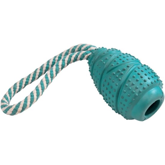 Nobby Vollgummi Jumper mit Seil Jumper: 11 cm, Seil: 14 cm