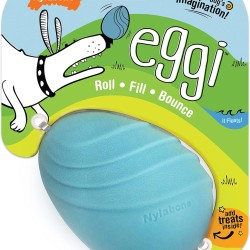 Nylabone Eggi Interactive Dog Toy for Small Dogs - Lightweight Bouncing Floating Dog Toy for Creative Play & Dog Exercises Nylabone Eggi Interactive Dog Toy for Small Dogs - Lightweight Bouncing Floating Dog Toy for Creative Play & Dog Exercises