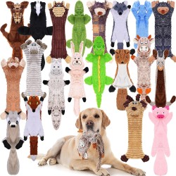 Outus Squeaky Toys for Dogs, No Stuffing, Dog Toys for Aggressive Chewers, Crinkle Dog Toys, Animals, Puppy Toys, Squeaky Toy, Teething Plush Dogs, Chew Toys Outus Squeaky Toys for Dogs, No Stuffing, Dog Toys for Aggressive Chewers, Crinkle Dog Toys, Animals, Puppy Toys, Squeaky Toy, Teething Plush Dogs, Chew Toys