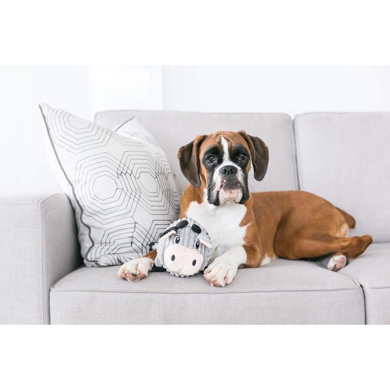 Outward Hound Fattiez Round Squeaky Sounds Plush Dog Toy Outward Hound Fattiez Round Squeaky Sounds Plush Dog Toy