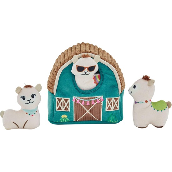 Outward Hound Hide A Lama Plush Dog Toy Puzzle Outward Hound Hide A Lama Plush Dog Toy Puzzle