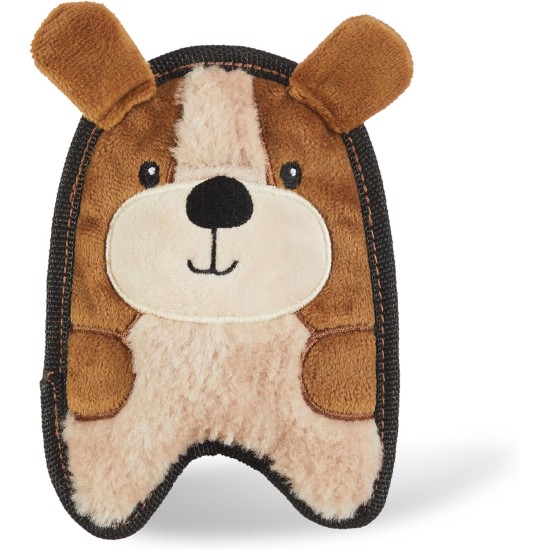 Outward Hound Invincibles Mini - Dog Toy - Plush Toy Puppy - Brown - XS Outward Hound Invincibles Mini - Dog Toy - Plush Toy Puppy - Brown - XS