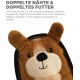 Outward Hound Invincibles Mini - Dog Toy - Plush Toy Puppy - Brown - XS Outward Hound Invincibles Mini - Dog Toy - Plush Toy Puppy - Brown - XS