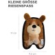 Outward Hound Invincibles Mini - Dog Toy - Plush Toy Puppy - Brown - XS Outward Hound Invincibles Mini - Dog Toy - Plush Toy Puppy - Brown - XS