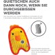 Outward Hound Invincibles Minis - Quietsch-Hundespielzeug - Mini-Huhn - strapazierfähig - Gelb - XS Outward Hound Invincibles Minis - Quietsch-Hundespielzeug - Mini-Huhn - strapazierfähig - Gelb - XS