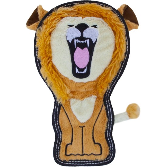 Outward Hound Invincibles Toughseams Dog Toy, Lion Outward Hound Invincibles Toughseams Dog Toy, Lion