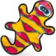 Outward Hound Kyjen 32071 Invincibles Plush Gecko without Stuffing, Durable Dog Toy, Squeaky Toy with 2 Squeakers, Small, Red/Orange Outward Hound Kyjen 32071 Invincibles Plush Gecko without Stuffing, Durable Dog Toy, Squeaky Toy with 2 Squeakers, Small, Red/Orange