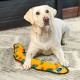Outward Hound Kyjen 32071 Invincibles Plush Gecko without Stuffing, Durable Dog Toy, Squeaky Toy with 2 Squeakers, Small, Red/Orange Outward Hound Kyjen 32071 Invincibles Plush Gecko without Stuffing, Durable Dog Toy, Squeaky Toy with 2 Squeakers, Small, Red/Orange