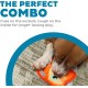 Outward Hound Kyjen 32071 Invincibles Plush Gecko without Stuffing, Durable Dog Toy, Squeaky Toy with 2 Squeakers, Small, Red/Orange Outward Hound Kyjen 32071 Invincibles Plush Gecko without Stuffing, Durable Dog Toy, Squeaky Toy with 2 Squeakers, Small, Red/Orange
