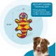 Outward Hound Kyjen 32071 Invincibles Plush Gecko without Stuffing, Durable Dog Toy, Squeaky Toy with 2 Squeakers, Small, Red/Orange Outward Hound Kyjen 32071 Invincibles Plush Gecko without Stuffing, Durable Dog Toy, Squeaky Toy with 2 Squeakers, Small, Red/Orange