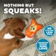 Outward Hound Kyjen 32071 Invincibles Plush Gecko without Stuffing, Durable Dog Toy, Squeaky Toy with 2 Squeakers, Small, Red/Orange Outward Hound Kyjen 32071 Invincibles Plush Gecko without Stuffing, Durable Dog Toy, Squeaky Toy with 2 Squeakers, Small, Red/Orange