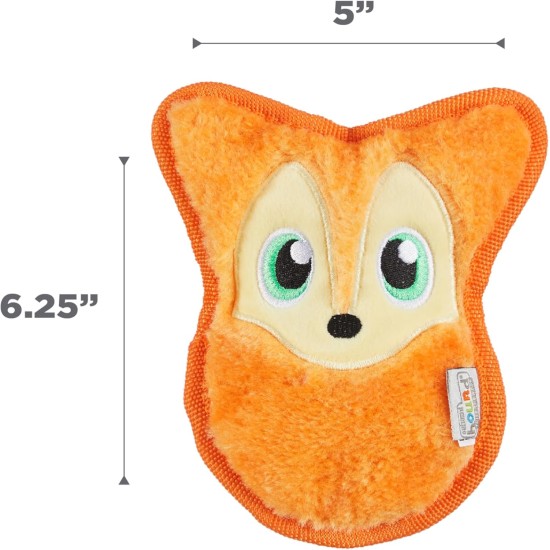 Outward Hound Kyjen 32071 Invincibles Plush Gecko without Stuffing, Durable Dog Toy, Squeaky Toy with 2 Squeakers, Small, Red/Orange Outward Hound Kyjen 32071 Invincibles Plush Gecko without Stuffing, Durable Dog Toy, Squeaky Toy with 2 Squeakers, Small, Red/Orange