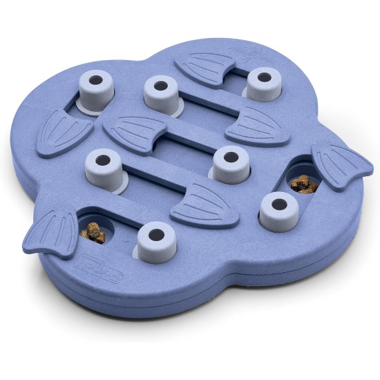 Outward Hound Nina Ottosson Dog Hide N’ Slide, Interactive Dog Toy for Treats, Purple Outward Hound Nina Ottosson Dog Hide N’ Slide, Interactive Dog Toy for Treats, Purple