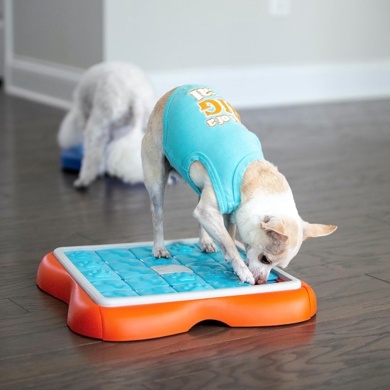 Outward Hound Nina Ottosson Dog Hide N’ Slide, Interactive Dog Toy for Treats, Purple Outward Hound Nina Ottosson Dog Hide N’ Slide, Interactive Dog Toy for Treats, Purple