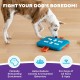 Outward Hound Nina Ottosson Dog Hide N’ Slide, Interactive Dog Toy for Treats, Purple Outward Hound Nina Ottosson Dog Hide N’ Slide, Interactive Dog Toy for Treats, Purple