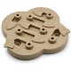 Outward Hound Nina Ottosson Dog Worker, Interactive Dog Toy for Treats, Light Brown Outward Hound Nina Ottosson Dog Worker, Interactive Dog Toy for Treats, Light Brown