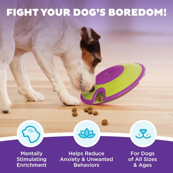 Outward Hound Nina Ottosson Dog Worker, Interactive Dog Toy for Treats, Light Brown Outward Hound Nina Ottosson Dog Worker, Interactive Dog Toy for Treats, Light Brown