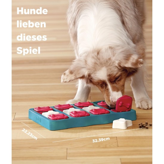 Outward Hound Nina Ottosson Dog Worker, Interactive Dog Toy for Treats, Light Brown Outward Hound Nina Ottosson Dog Worker, Interactive Dog Toy for Treats, Light Brown