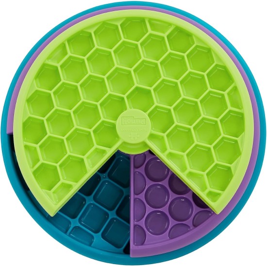 Outward Hound Nina Ottosson Lickin' Layers, Interactive Intelligence Toy for Dogs, for Slower Eating Speeds Outward Hound Nina Ottosson Lickin' Layers, Interactive Intelligence Toy for Dogs, for Slower Eating Speeds