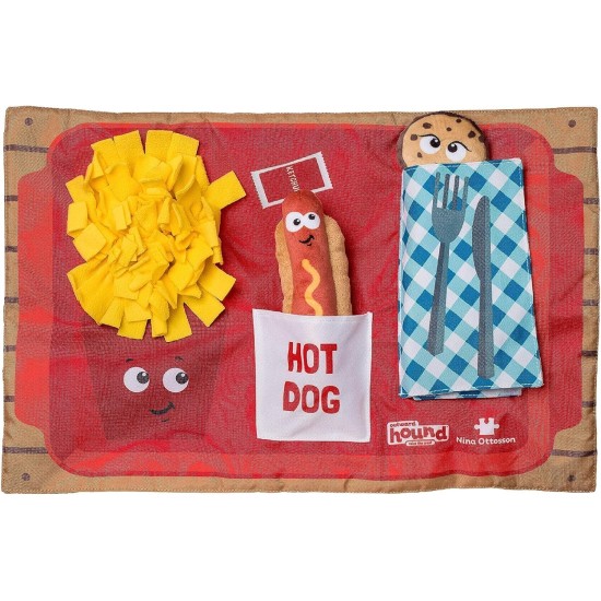 Outward Hound Nina Ottosson Lickin' Layers, Interactive Intelligence Toy for Dogs, for Slower Eating Speeds Outward Hound Nina Ottosson Lickin' Layers, Interactive Intelligence Toy for Dogs, for Slower Eating Speeds
