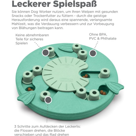 Outward Hound Nina Ottosson Lickin' Layers, Interactive Intelligence Toy for Dogs, for Slower Eating Speeds Outward Hound Nina Ottosson Lickin' Layers, Interactive Intelligence Toy for Dogs, for Slower Eating Speeds