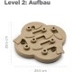 Outward Hound Nina Ottosson MultiPuzzle, Thinking Toy for Dogs, Treat Trays, Interactive Outward Hound Nina Ottosson MultiPuzzle, Thinking Toy for Dogs, Treat Trays, Interactive