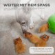 Outward Hound Nina Ottosson MultiPuzzle, Thinking Toy for Dogs, Treat Trays, Interactive Outward Hound Nina Ottosson MultiPuzzle, Thinking Toy for Dogs, Treat Trays, Interactive