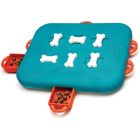 Outward Hound Nina Ottosson MultiPuzzle, Thinking Toy for Dogs, Treat Trays, Interactive Outward Hound Nina Ottosson MultiPuzzle, Thinking Toy for Dogs, Treat Trays, Interactive