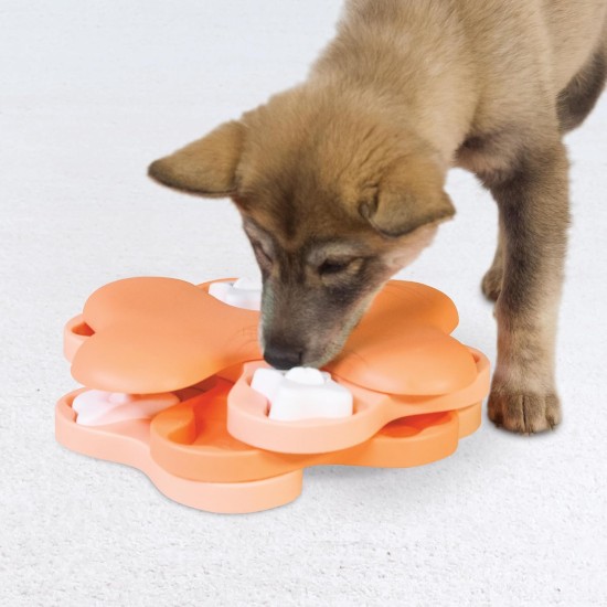 Outward Hound Nina Ottosson Puppy Smart, Interactive Treat Thinking Toy for Dogs, Blue Outward Hound Nina Ottosson Puppy Smart, Interactive Treat Thinking Toy for Dogs, Blue