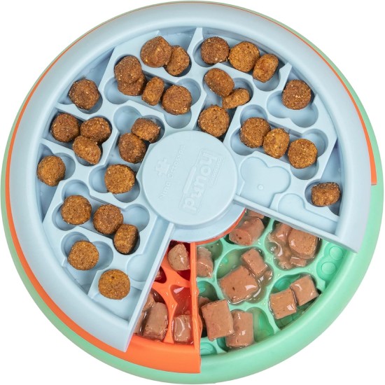Outward Hound Nina Ottosson Puppy Smart, Interactive Treat Thinking Toy for Dogs, Blue Outward Hound Nina Ottosson Puppy Smart, Interactive Treat Thinking Toy for Dogs, Blue