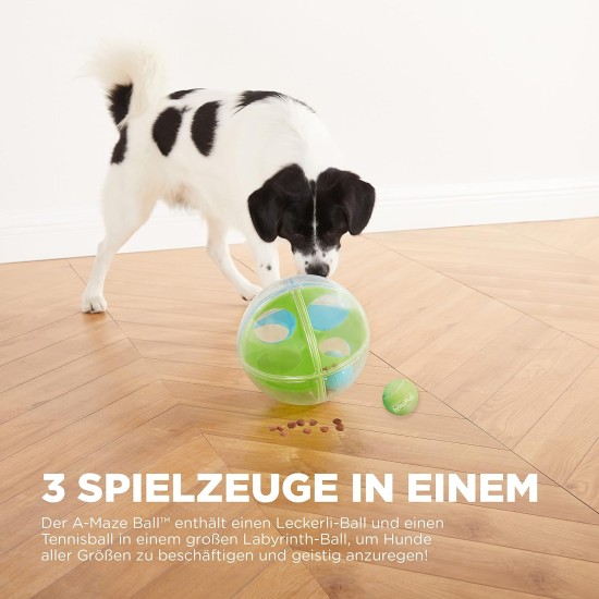 Outward Hound Nina Ottosson Puppy Smart, Interactive Treat Thinking Toy for Dogs, Blue Outward Hound Nina Ottosson Puppy Smart, Interactive Treat Thinking Toy for Dogs, Blue