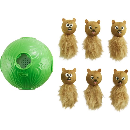 Outward Hound Nina Ottosson Puppy Smart, Interactive Treat Thinking Toy for Dogs, Blue Outward Hound Nina Ottosson Puppy Smart, Interactive Treat Thinking Toy for Dogs, Blue