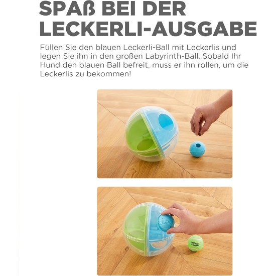 Outward Hound Nina Ottosson Puppy Smart, Interactive Treat Thinking Toy for Dogs, Blue Outward Hound Nina Ottosson Puppy Smart, Interactive Treat Thinking Toy for Dogs, Blue